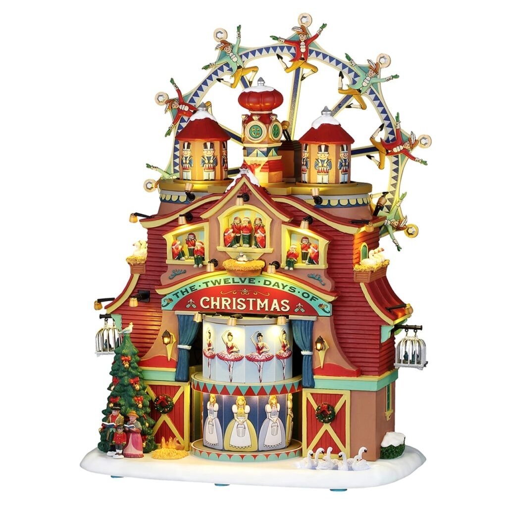 La scène animée Lemax The Twelve Days of Christmas, exclusivité Michaels 2026